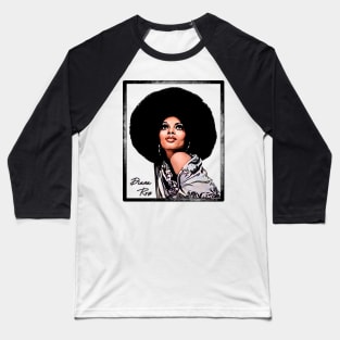 Vintage Diana Ross Grunge Style Baseball T-Shirt